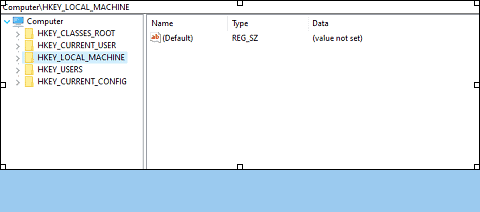 HKEY_LOCAL_MACHINE