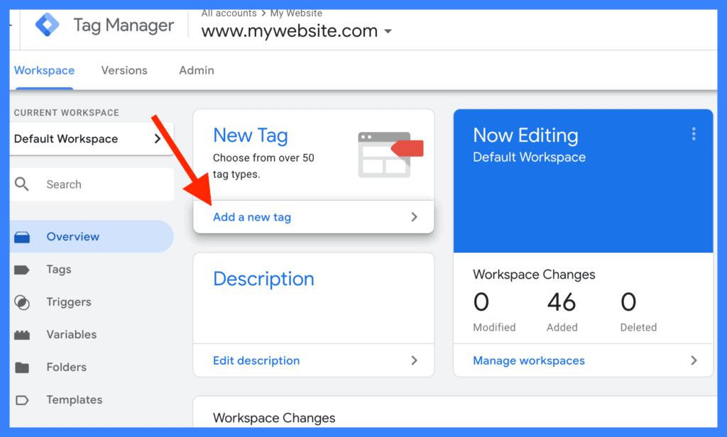 Configure Google Tap Manager for web developer