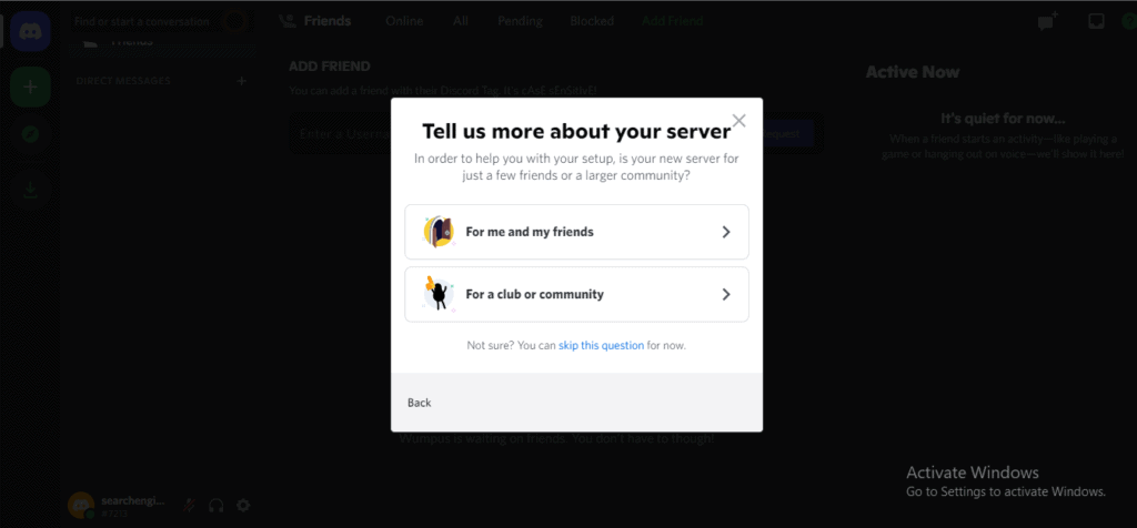 tell more about your server