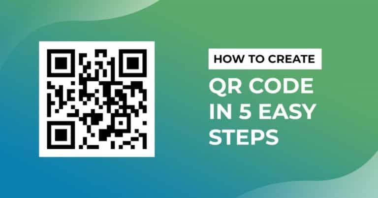 qr code in five simple steps