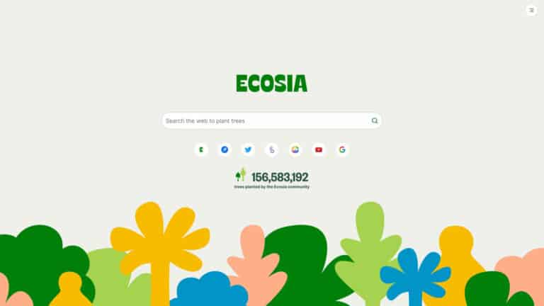 Ecosia Search Engine:-
