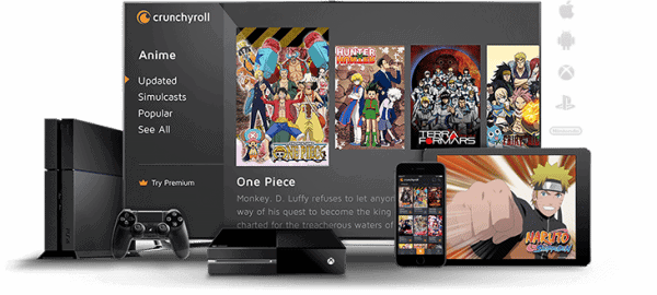 VRV vs. Crunchyroll: platforms