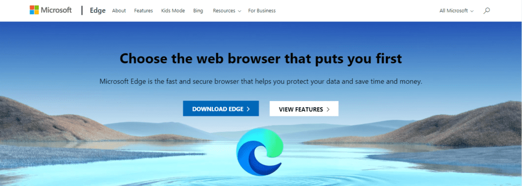 Edge browser