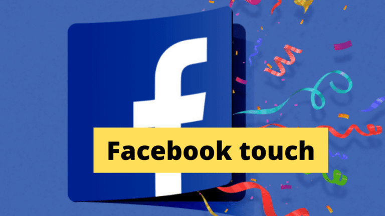 Features of Facebook Touch