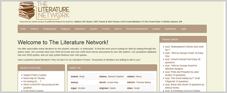 The Literature Network