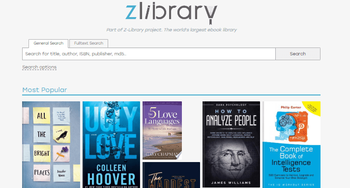 History of Z Library