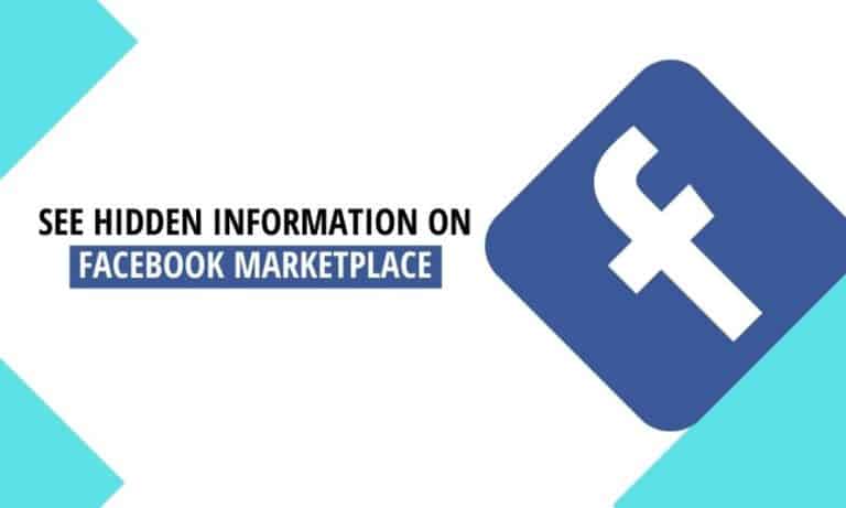 Why does Facebook Marketplace hide contact information?