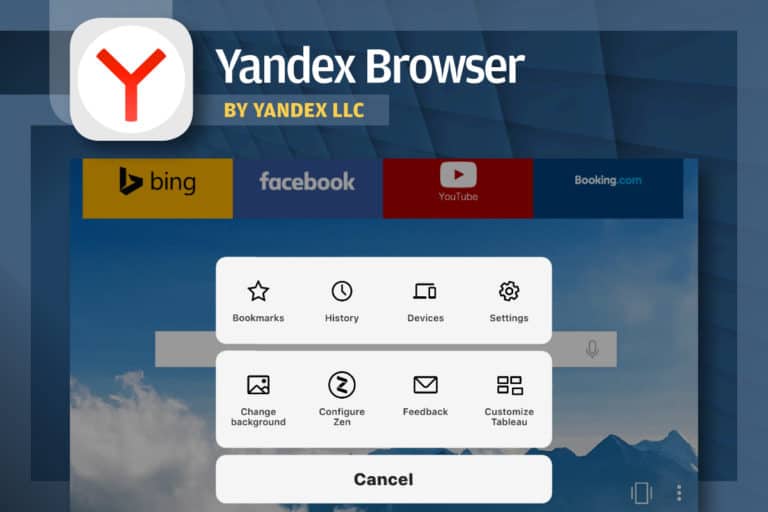 Features of Yandex Browser