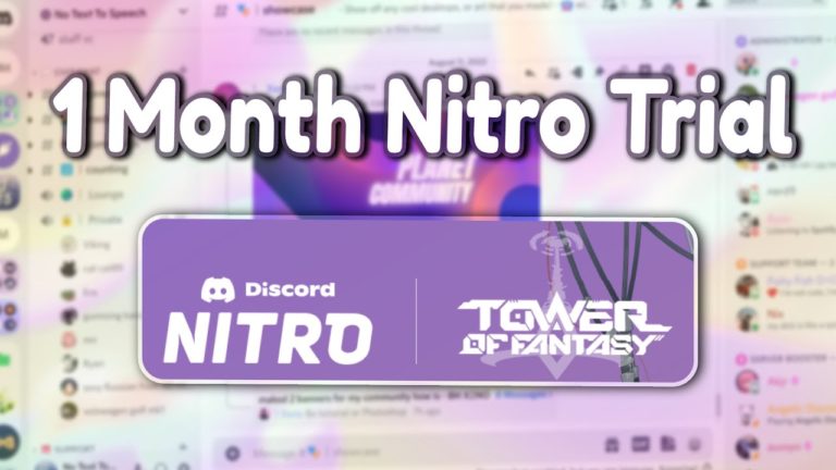 The Trials of Discord for Nitro