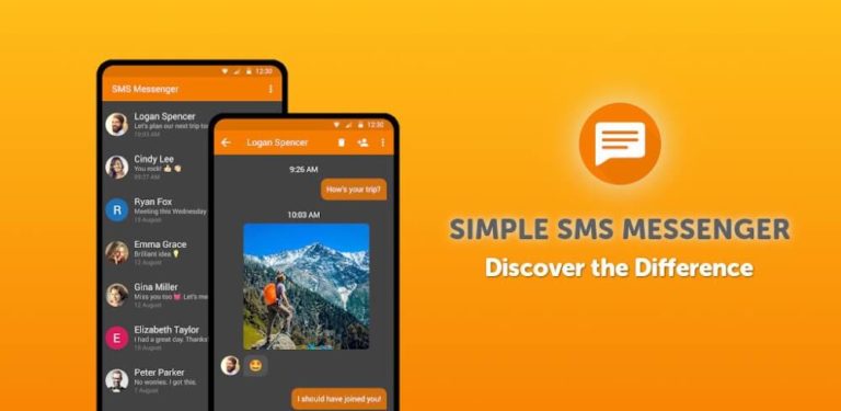 Simple SMS Messenger - Android Text messaging Application