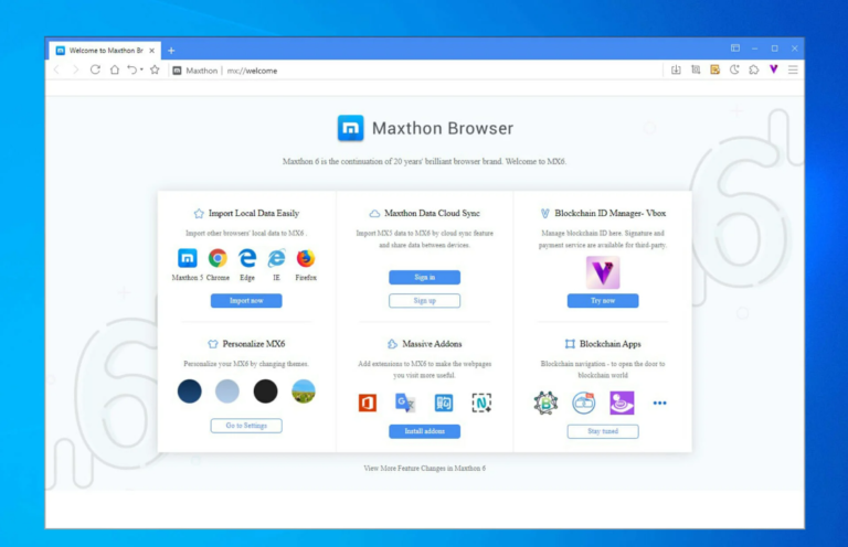 Maxthon Browser-Alternative to Chrome