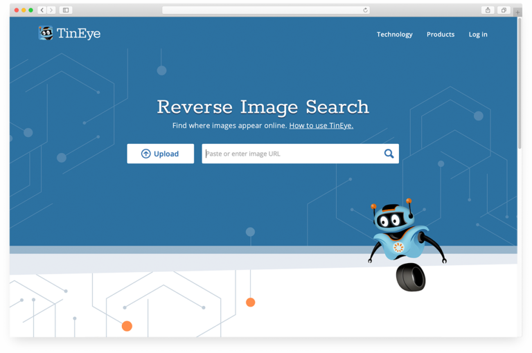 13. TinEye Reverse Image Search