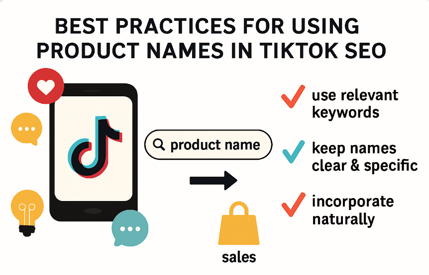 Best Practices for Using Product Names in TikTok SEO