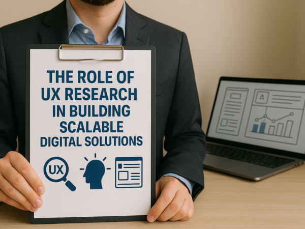 The Role of UX Research in Building Scalable Digital Solutions