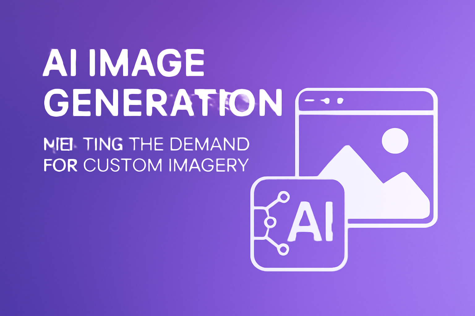 AI Image Generation: Meeting the Demand for Custom Imagery