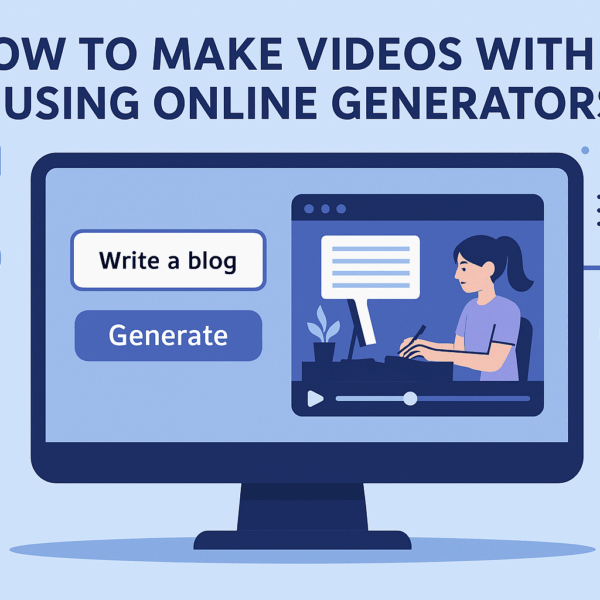How to Make Videos with AI Using Online Generators