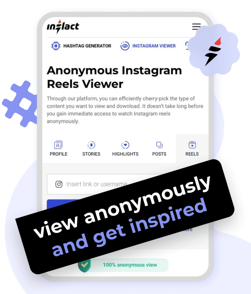 view Reels anonymously