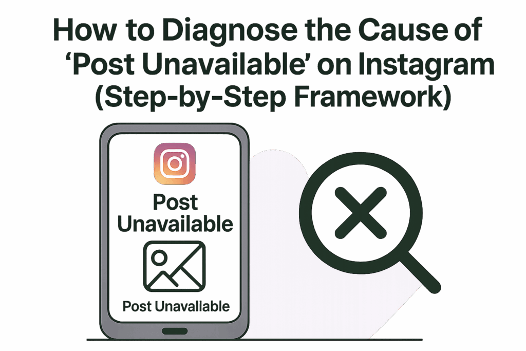 Common Causes Behind the "Post Unavailable" Message on Instagram