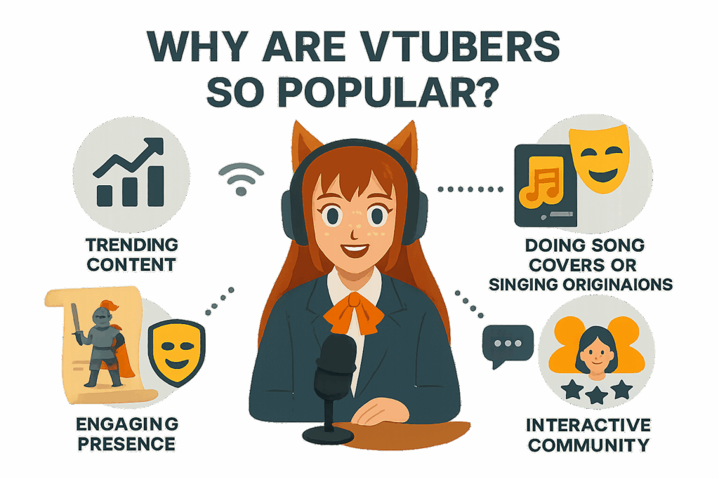 Famous VTubers Around the World