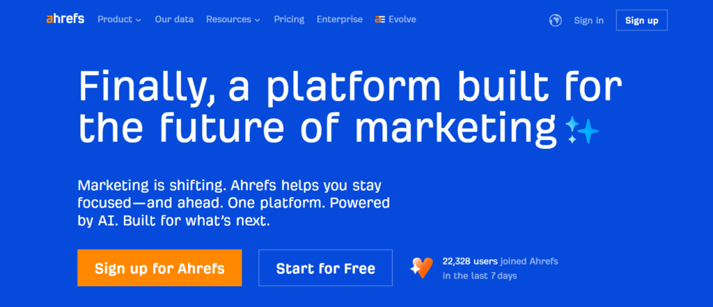 What are some Distinct Features of Ahrefs