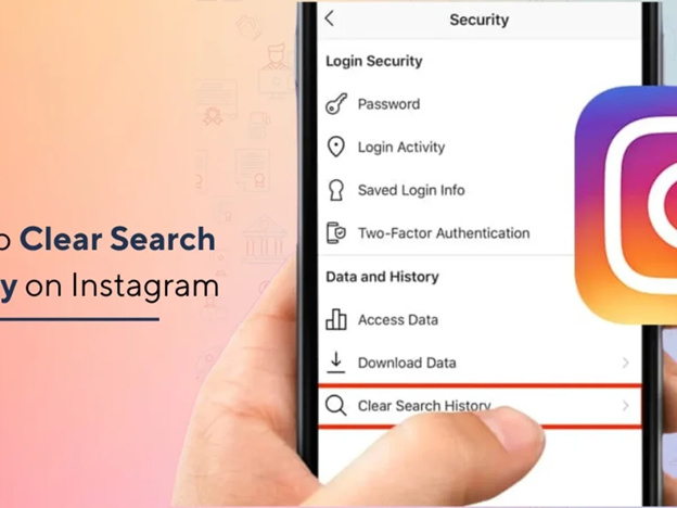 clearing your search suggestion Instagram