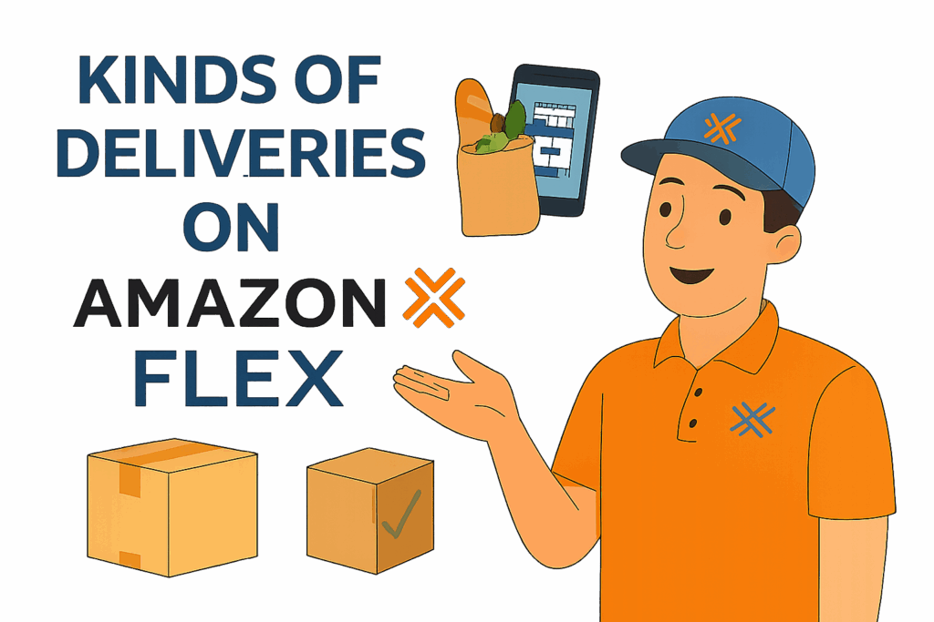 Kinds of Deliveries on Amazon Flex