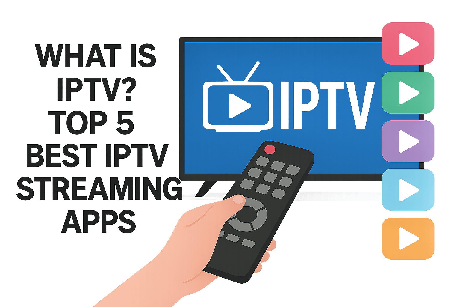 What is IPTV (Internet Protocol Television)? 5 Best IPTV Streaming Apps