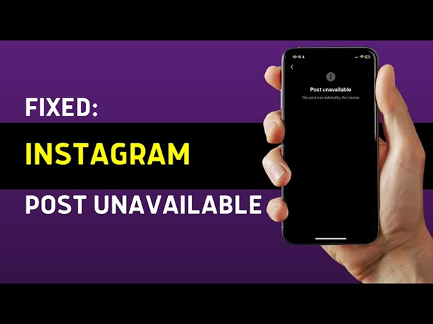 fixed instagram post unavailable