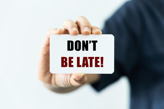 DBL as Don't Be Late