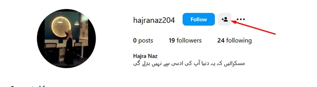 Where You See the Person-Plus Icon on Instagram