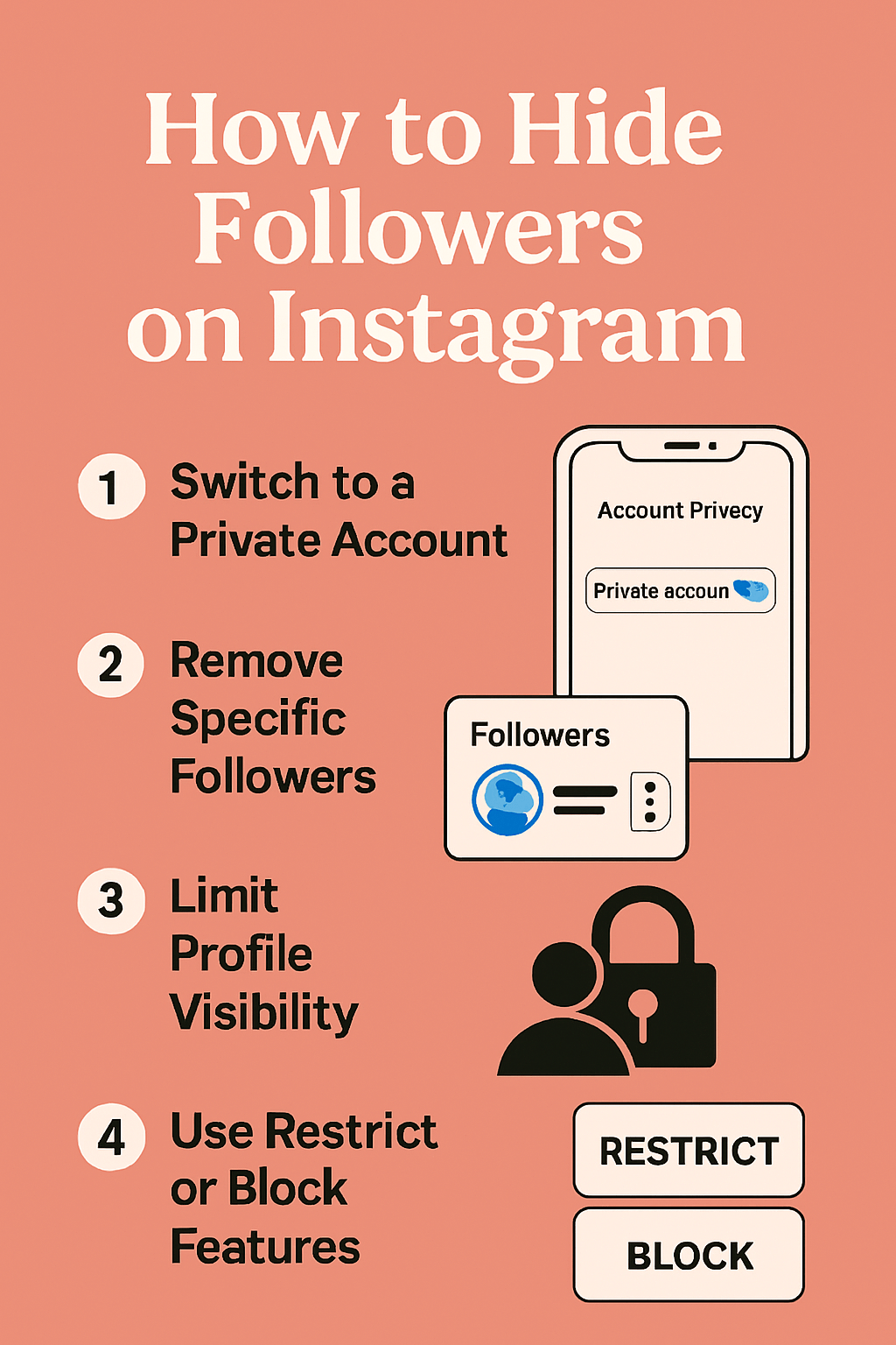 How to Hide Followers on Instagram? 2025 Privacy Guide