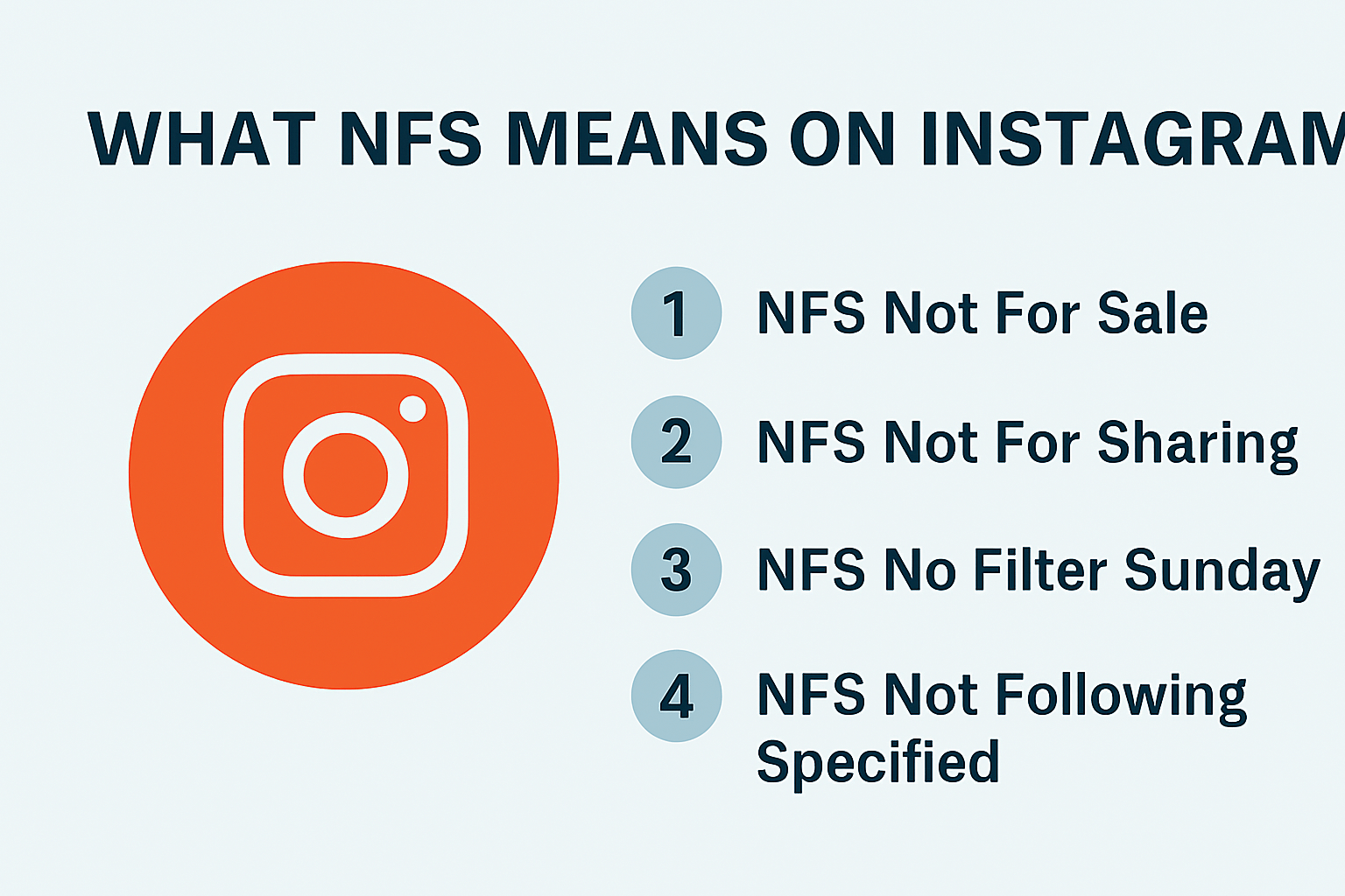 What Does NFS Mean on Instagram? 2025 Hidden Meanings Explained