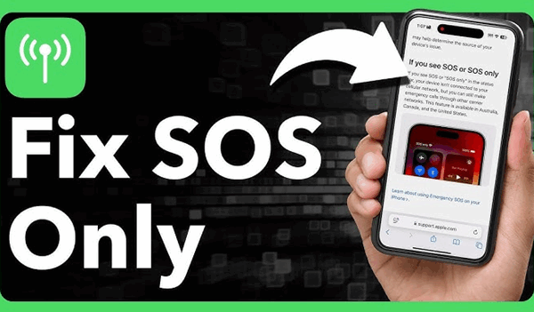 What SOS Meaning on iPhone? How To Fix it (2025)