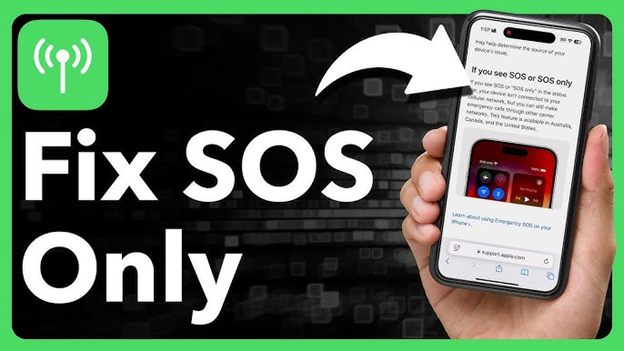 What SOS Meaning on iPhone? How To Fix it (2025)