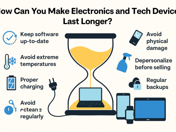 How Can You Make Electronics and Tech Devices Last Longer?