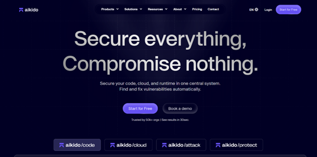 Aikido - All‑in‑One DevSecOps Security