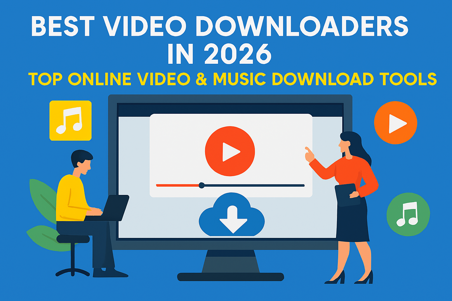 Best Video Downloaders in 2026: Top Online Video & Music Download Tools