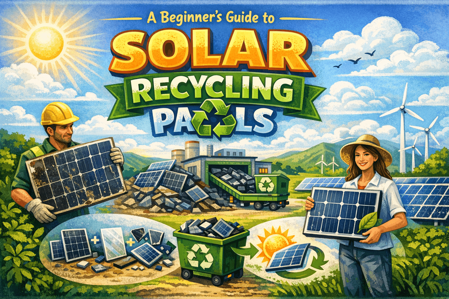 A Beginner’s Guide to Solar Recycling Panels