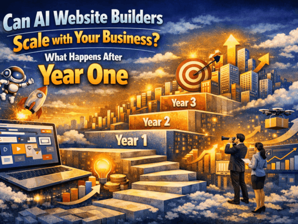 Can AI Website Builders Scale with Your Business? What Happens After Year One