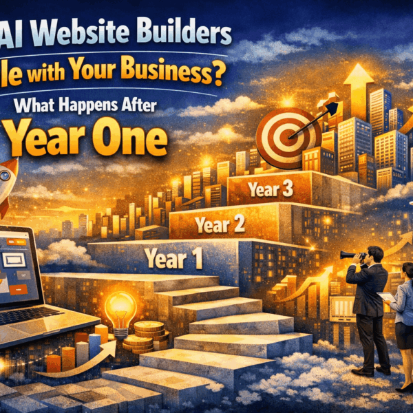 Can AI Website Builders Scale with Your Business What Happens After Year One