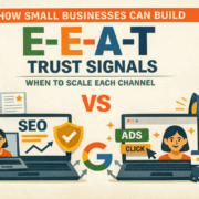 How Small Businesses Can Build E-E-A-T Trust Signals Google Can Actually Read