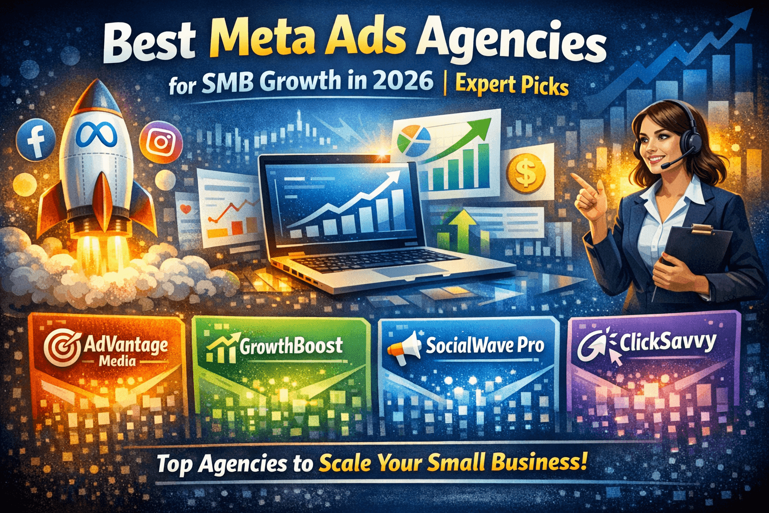 Best Meta Ads Agencies for SMB Growth in 2026 | Expert Picks