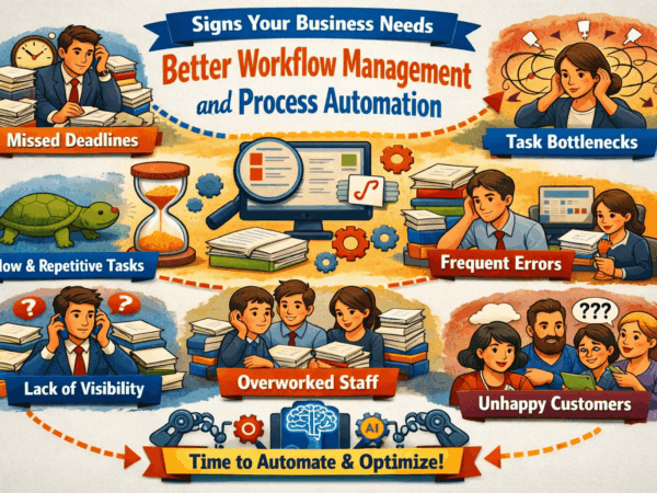Signs Your Business Needs Better Workflow Management and Process Automation