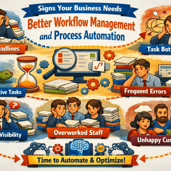 Signs Your Business Needs Better Workflow Management and Process Automation