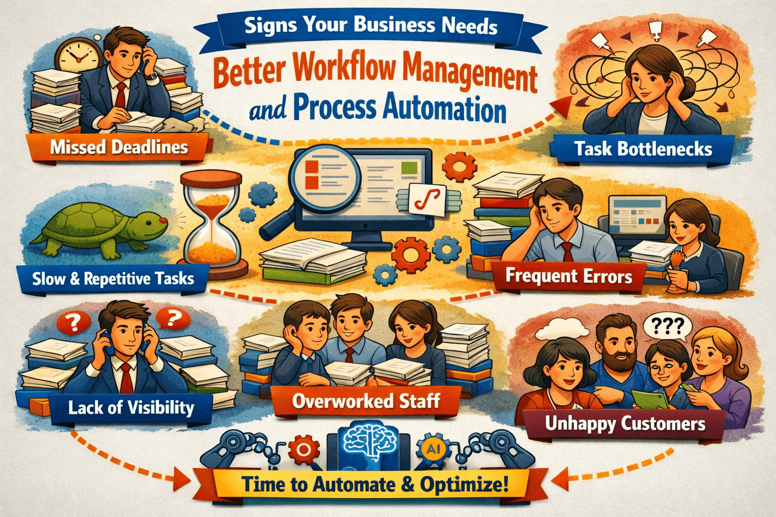 Signs Your Business Needs Better Workflow Management and Process Automation
