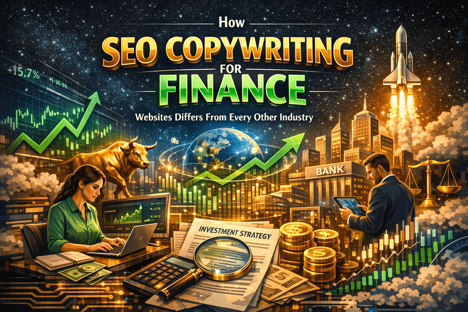 How SEO Copywriting for Financial and Investment Websites Differs From Every Other Industry