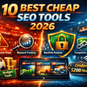 10 Best Cheap SEO Tools That Beat $200Month Alternatives