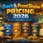 BackToFrontShow Pricing