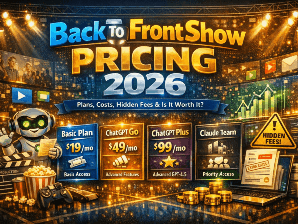 BackToFrontShow Pricing (2026) – Plans, Costs, Hidden Fees & Is It Worth It?