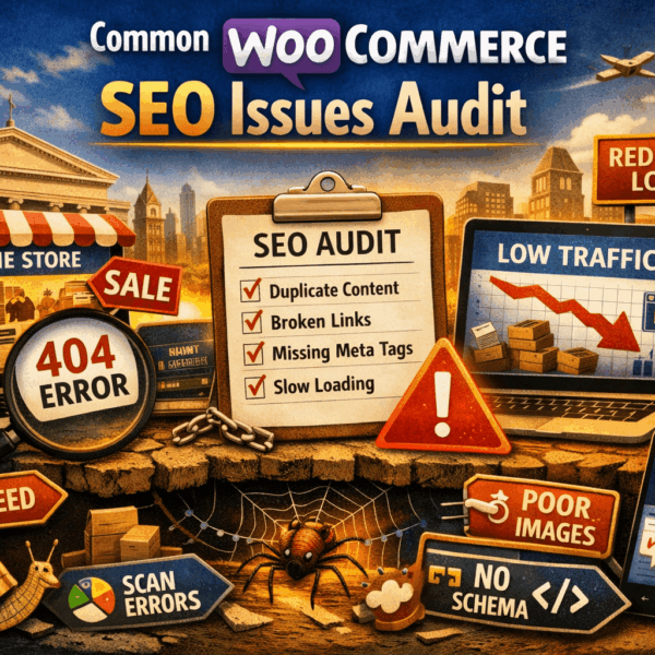 Common WooCommerce SEO Issues To Look Out For In Your Next Audit